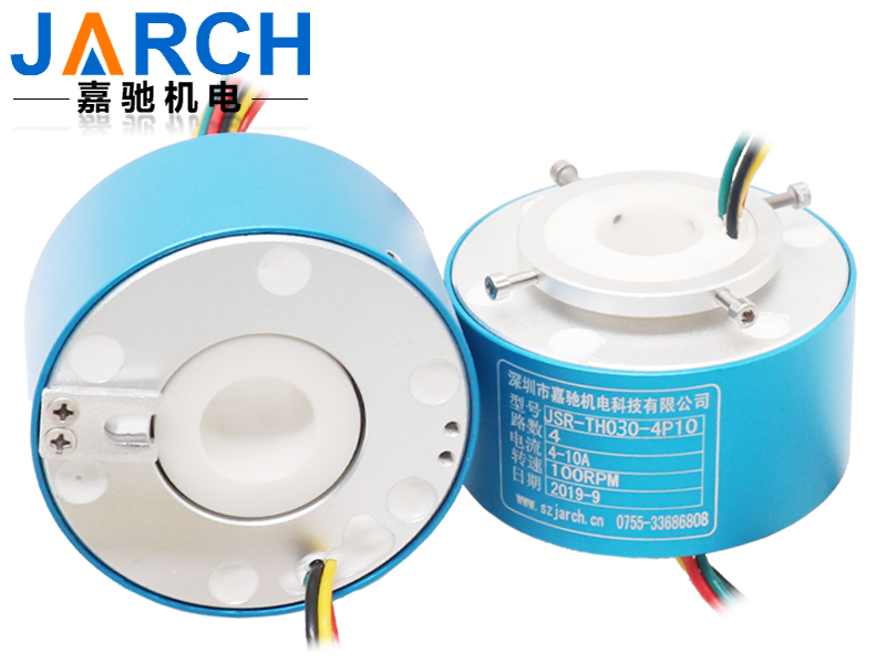 JSR-TH030系列過(guò)孔導(dǎo)電滑環(huán)